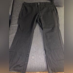 Black trouser bootcut pants
